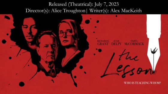 مشاهدة فيلم The Lesson 2023 مترجم
